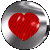 Gif animé coeur argent